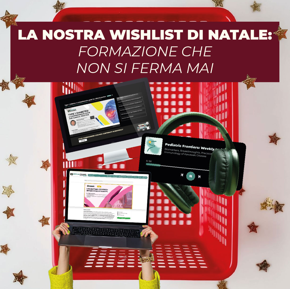 Buone feste da Medicalchannel: formazione ECM e on-demand sempre disponibile