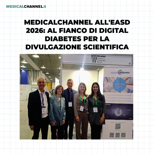 Medicalchannel all’EASD 2026 di Milano: formazione, networking e nuove opportunità in diabetologia